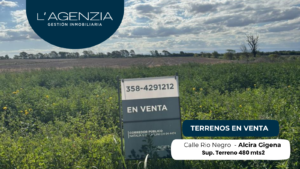 Lotes en venta alcira gigena